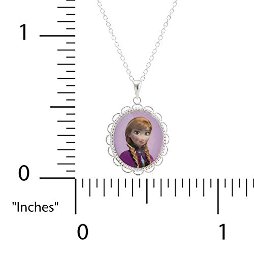 Disney Frozen II Necklace - Frozen Necklace with Anna or Elsa Pendant Jewelry - Frozen Jewelry2