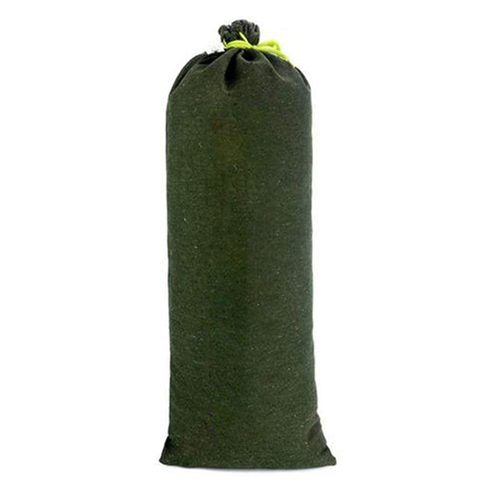 Sandbag flood protection Sandbag weighting Sandbag filled Flood-resistant canvas Thickened sandbag with drawstrings / 30x70cm