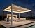 PURPLE LEAF Outdoor Louvered Pergola 12' x 16' White Aluminum Gazebo Pergola with 2 Independently Adjustable Rainproof Hardtop for Patio Garden Yard