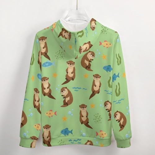 Sudadera con capucha para hombre con bolsillos miniatura 5