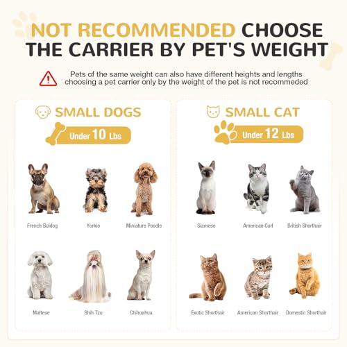 Lekereise Top-Expandable Pet Carrier 17x11x9.5 Inch Alaska TSA Airline Approved Soft Sided Underseat Up to 12lbs Travel Carriers for Small Cats and Dogs with Locking Safety Zippers Anti-Scratch Mesh