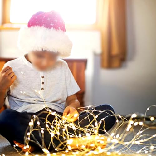 Fio de Fada Luminoso 1,5 Metros com 30 LEDs - Cordão Decorativo para Festas, Casa, Quartos e Ambient