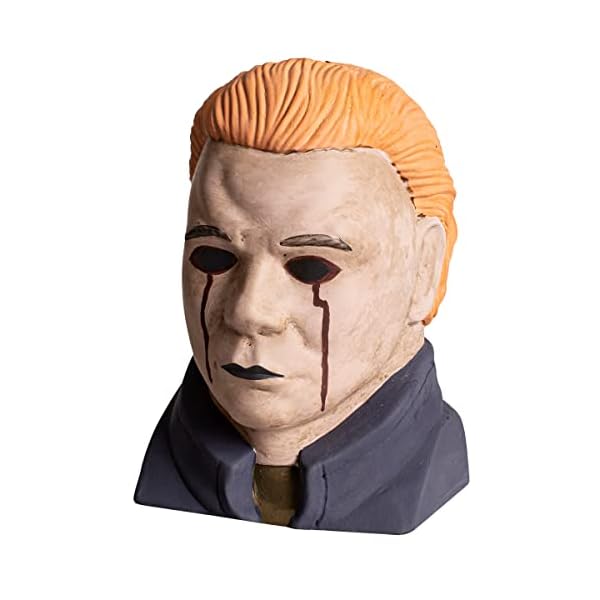 Chia pet michael myers with seed pack, decorative pottery planter, easy to do and fun to grow, novelty gift, perfect for any occasion - image 5