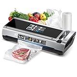90KPa Portable Vacuum Sealer Machine for Food, One-Touch Open Lid, Detachable &...