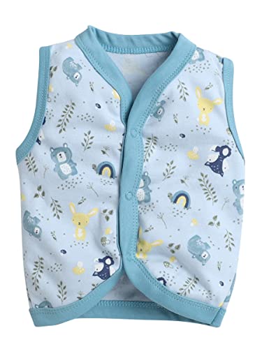 Image of EIO New Born Baby Clothes 0 | Soft Cotton Jablas for New Born | Front-Open Baby Tees for Boys & Girls Pack of 3 Newborn Clothing Set
