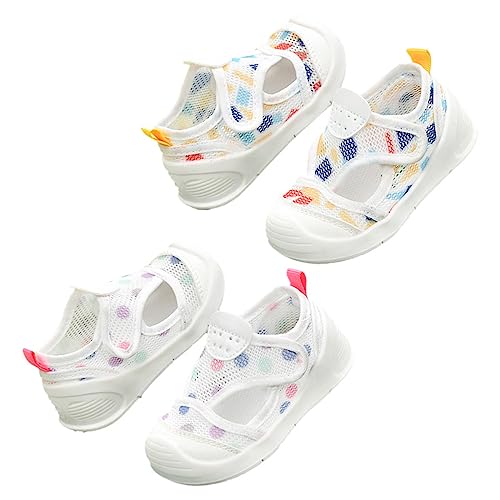 Baby Boys Girls Mesh Sandals 2025 Summer Sneakers Cute Breathable Net Learning To Walk Sticky Soccer Slide Sandals2