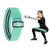 VERSTELLBARES POWERBAND. Das Fitnessband lässt sich in verschiedenen Größen einstellen. Du brauchst daher für dein Workout nur ein einziges Band anstatt 3 Bänder wie bei anderen Anbietern.