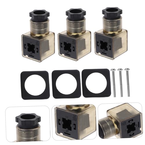 Conector para válvula solenoide con luz indicadora led de diagnóstico 8