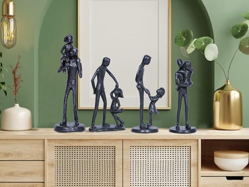 Figura decorativa padre e hija de 6 pulgadas miniatura 4
