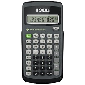 Texas Instruments TI-30Xa Scientific Calculator
