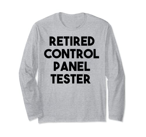 Probador retirado del panel de control Manga Larga