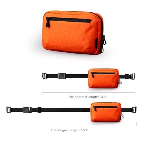 ALPAKA Elements Tech Case - Travel Organizer Pouch for Electronics, Cables, EDC with Weatherproof Fabrics, YKK Zippers (Hot Orange RVX21 Fabric, Halloween Edition) by ALPAKA - Image 3