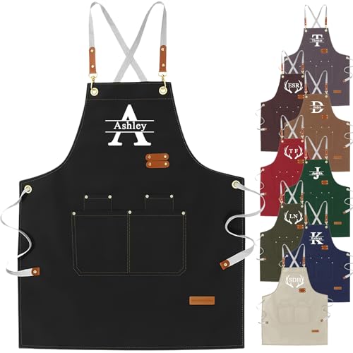 Personalized-Apron-Custom-Aprons-with-Name-Logo-Photo-Customized-Chef-Canvas-Cross-Back-Adjustable-for-Men-Women