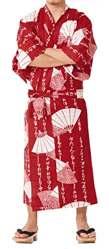 Image of Dita Tokyoin Traditional Made In Japan Cotton Yukata Robe (Japanese Pajama Kimono) Easy Wearing set2
