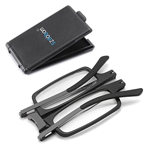 SZEOEOM Gafas de lectura plegables ultrafinas Cover