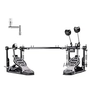 Double chain drum kick pedal - This double bass drum pedal has a thick double chain, a wider base plate, a longer pedal and an overweight design that is stronger and more stable than the simple chain pedal HIGH PERFORMANCE BASS DRUM PEDAL - The bass ...