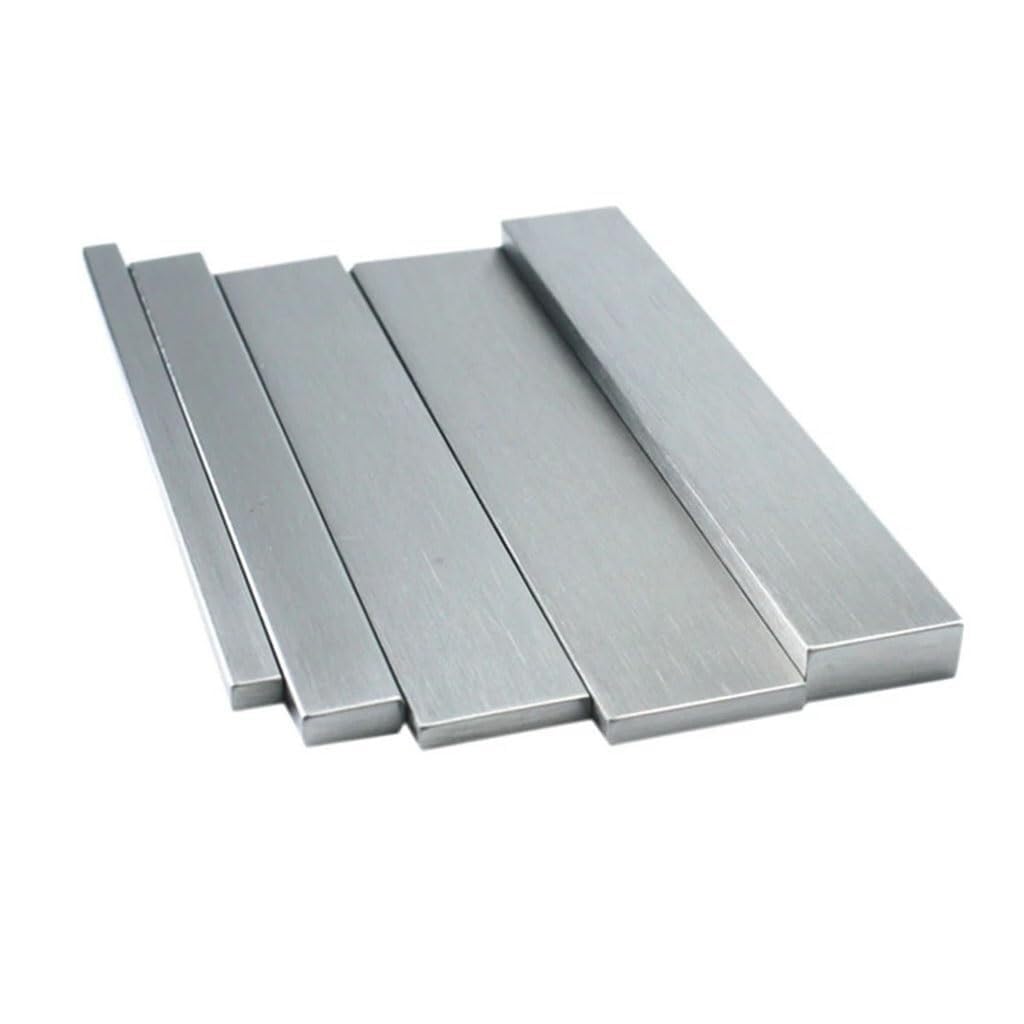 Plaque en acier inoxydable 316 Barre Longueur 100mm 200mm 300mm 500mm Épaisseur 3mm Largeur 10/15/20/25/30/40/50mm Bande métallique, 1 pièce(Length 200mm,3x40mm)