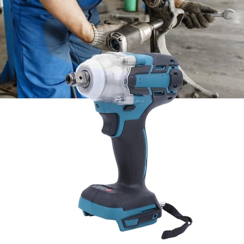 Image of Makita 21V Brushless Electric Impact Wrench, 520 Nm Max Torque, Rechargeable, Power Ratchet Wrench