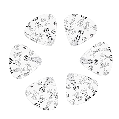 Médiators Guitare 12-Pack Médiators Dalmatien Mignons Pour Guitare Électrique Guitare Acoustique Diverses Guitares - Les Beatles, Paul McCartney, John Lennon, RIngo Starr, George Harrison Médiators Guitare 12-Pack Médiators Dalmatien Mignons Pour Guitare Électrique Guitare Acoustique Diverses Guitares