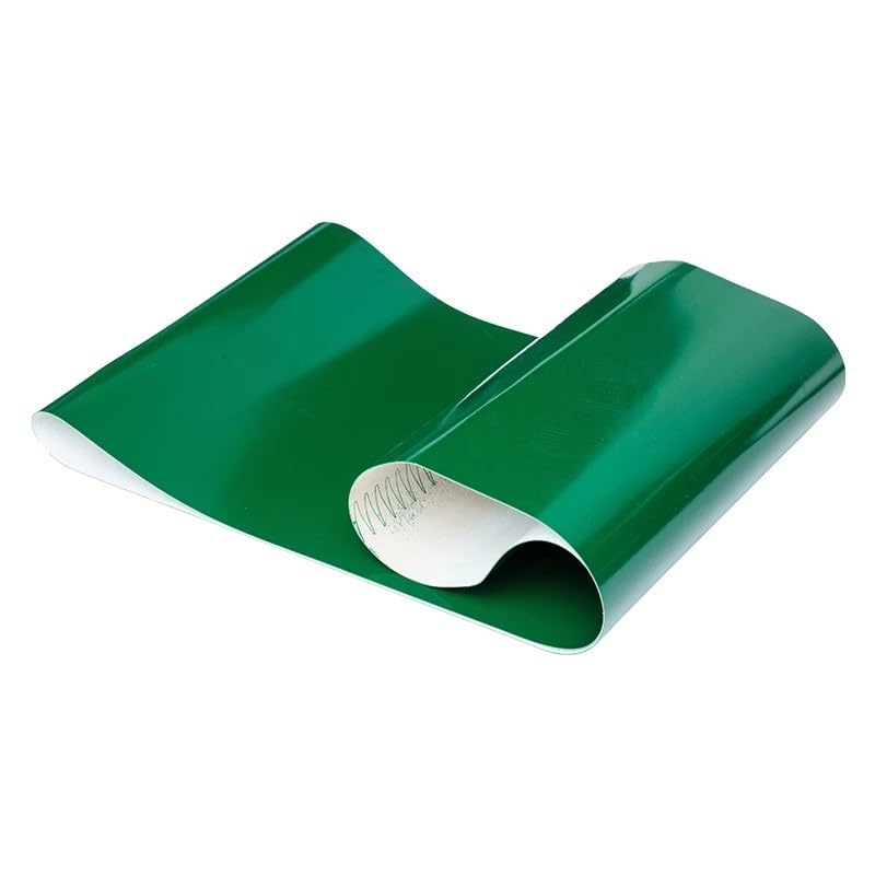 Cinta transportadora de PVC de 50 cm contra paradas mecánicas en líneas de embalaje