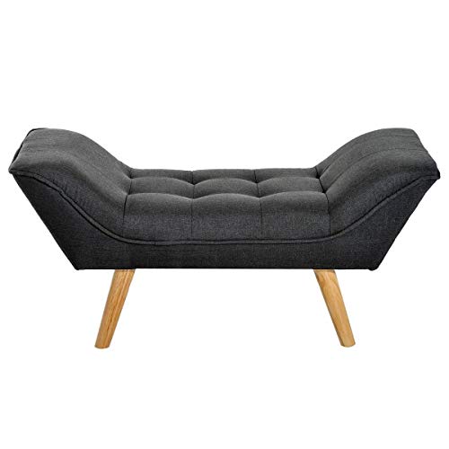 Buy Ottoman Bench Bed End Chaise Lounge Padded Seating Home Furniture