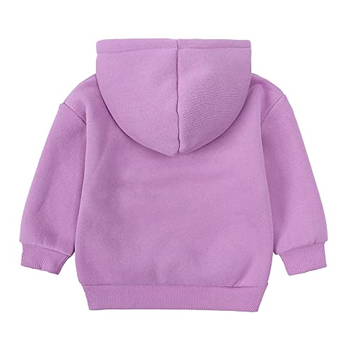 Kids Tales 2Pcs Youth Brushed Fleece Tracksuit Thick Cotton Hoody Sweatsuit Teens Solid Pullover + Sweatpants Outfits Set2