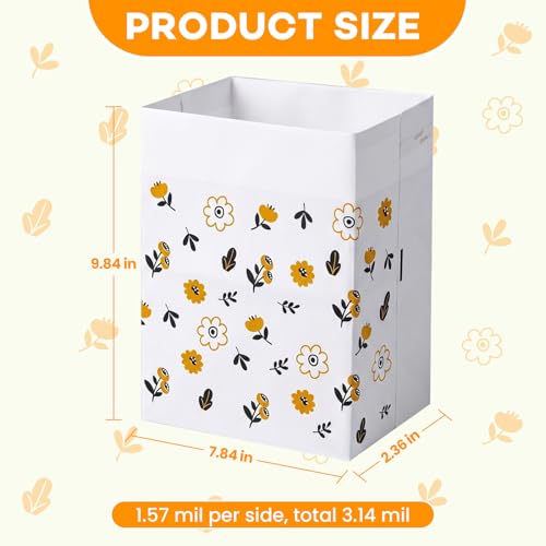 Image of 120 Pcs Car Garbage Bin Bags, Waterproof Seal Disposable Car Trash Bags