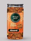 Soya Chunk with Almond Pickle I Home Made Soya Pickle with Badam (400GM) Taste Bhi Health Bhi ||Ghar