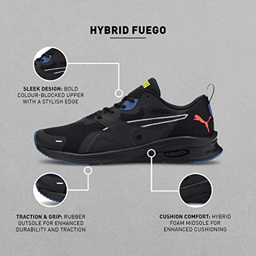 Image of PUMA mens Hybrid Fuego Men's Running Shoes Running Shoe
