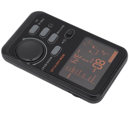 Afinador Metrônomo, 30 a 250 Bpm 3 Em 1 430 a 450 Hz Afinador Metrônomo Digital Universal para Guita