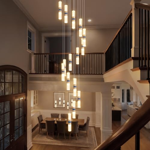 Ykolupty H157 Modern 15-Lights Crystal Chandelier