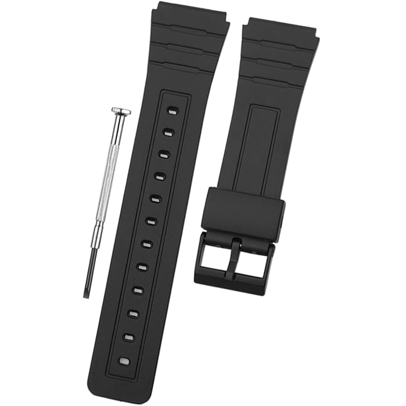 CDS1'' 18mm Watch Strap // Compatible With ''CASIO'' F-91W, F-91WG, F-91WM, F-94WA, F-93W, F-105W, F-106W, F-28W & Other Models