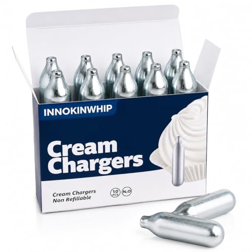 Whipped 10-Pack Cream Charger 8g Count Refill for Whipped Cream