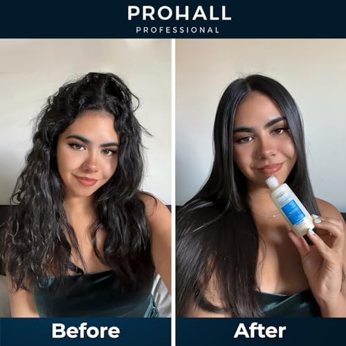 Brazilian Keratin Hair Treatment Blowout Complex Formaldehyde Free - PROHALL SELECT ONE 3.4oz/100ml - Keratina Queratina Brasileña Para Alisar el Pelo Sin Formol- Protein Hair Treatment