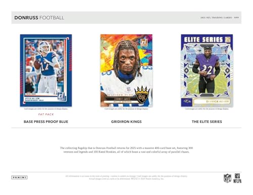 Image of Panini 2025 Donruss Football Retail 24-Pack Box