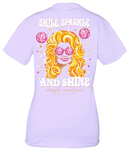 Simply Southern Youth Smile, Sparkle and Shine (Dolly Parton) T-Shirt