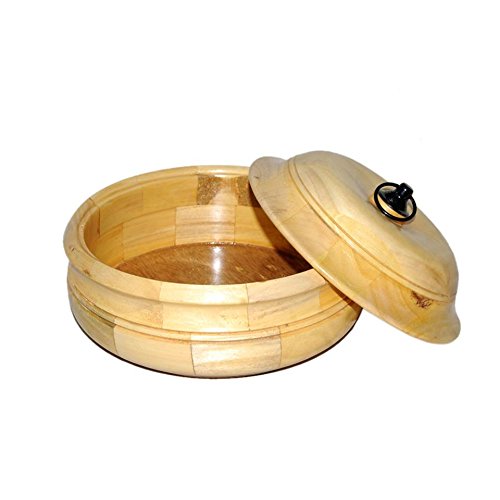 Buy Online Haat chapati case/Wooden chapati Box for Kitchen Online at