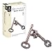 KEY Hanayama Cast Metal Brain Teaser Puzzle (Level 1)