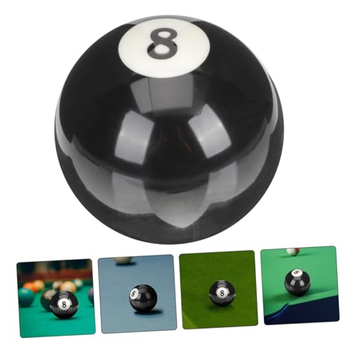 Résine de billard portable et bille noire Hemobllo haute résistance