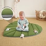 Looxii Baby Play Gym Acitivity Mat Tummy Time Mat Washable Soft and Thick Baby Activity Mat with Detachable Toys Promote Motor Skiils Sensory Development for Toddler Infant - Image 5