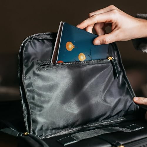 Porte-passeport étui de voyage cuir protège vos documents
