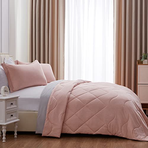 Sunstyle Home Warm&Cooling Comforter Set All Season Down Alternative Bed Set Cooling Blanket Lightweight Cool Blankets Soft Blankets King Sofa Summer Queen Comforter Twin (68" 86") Sets #TOP2