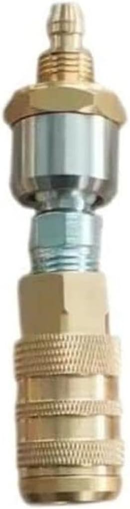 Z-Flex Industrial Interchange with Ball Coupler and Air Safety Plug Reinforced Polyurethane Air Hose 300 PSI (Transparent Green, 1/4in. x 100ft.)