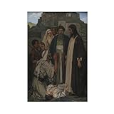 Axel Helsted Christ Cures The Lunatic Child Leinwandkunst, 