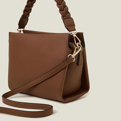 Image of Accessorize London Women's Plait Strap Sling Bag | Sling bag for woman latest | crossbody bag for women stylish | Ladies Purse Handbag | Ladies Gift