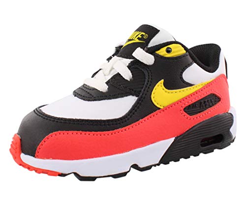 Nike Air Max 90 LTR TD Kids White/Multicolor 833416-120 (Size: 7C)