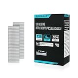 16 Gauge 1 Inch (25mm) Finish Nails, 304 Stainless Steel, Anti-Rust for Interior/Exterior Projects, Fits Most Nailers (4 Boxes of 2000 Count, 8000 Total)