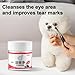 Ranley Cat Tear Stain Remover | Soothing Kitten Eye Cleaner 30g - Gentle Dogs Tear Stain Remover for Bathing Grooming Veterinary Home Indoors Outdoors Camping