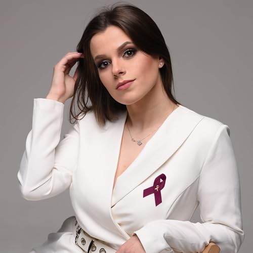 Image of 1 /2 /5 /10 /25 /50 /100pcs Satin Awareness Ribbon Pins (Pick your color), for Cancer & Disease Awareness, Bulk Quantities for Fundraising, Events, Gift Giving
