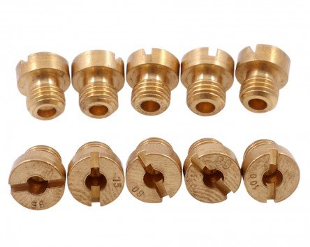 2EXTREME, set di 10 ugelli per Dellorto, M6, 6 mm